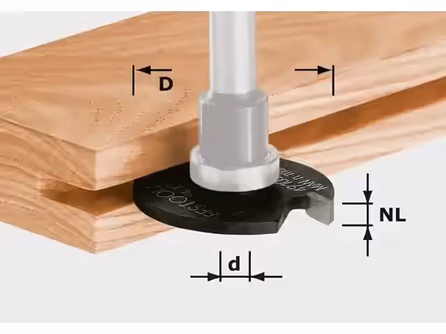 Fresa a disco per scanalature HW D40x3,5