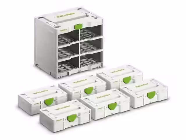 Festool Systainer³ Rack SYS3-RK/6 M 337-Set, vista 1