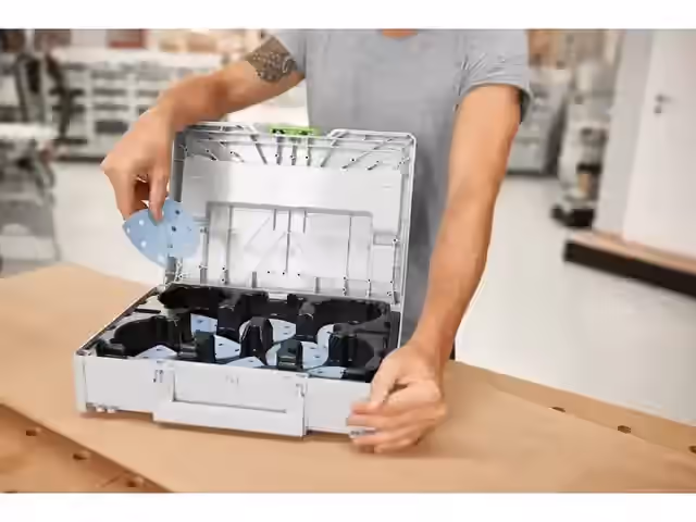 Festool Systainer³ con abrasivi Granat D90/V93 GR SYS, vista 3