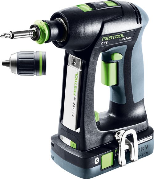 Trapano avvitatore a batteria C 18 HPC 4,0 I-Plus