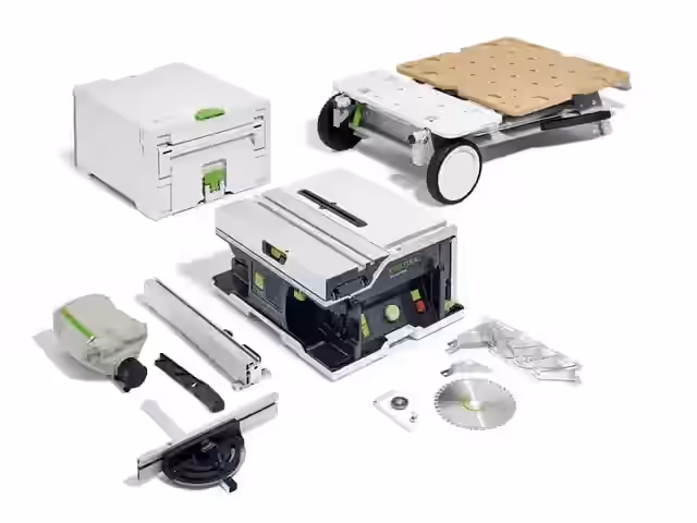 Sega circolare da banco a batteria CSC SYS 50 EB-Basic-Set, vista 1