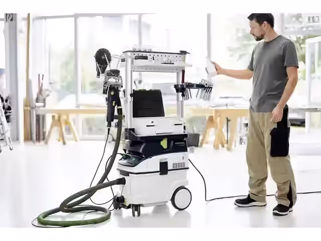 Unità mobile d'aspirazione CLEANTEC CTM 36 EI AC, vista 7