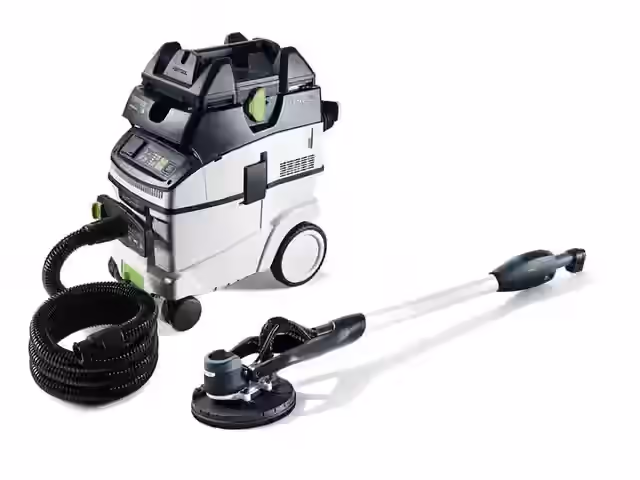 Set con levigatrice a stelo e aspiratore PLANEX easy LHS-E 225/CTM 36-Set, vista 2