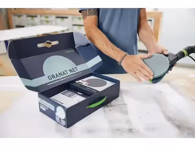 Abrasivo a rete Granat Net D150 GR NET-Set, vista 6